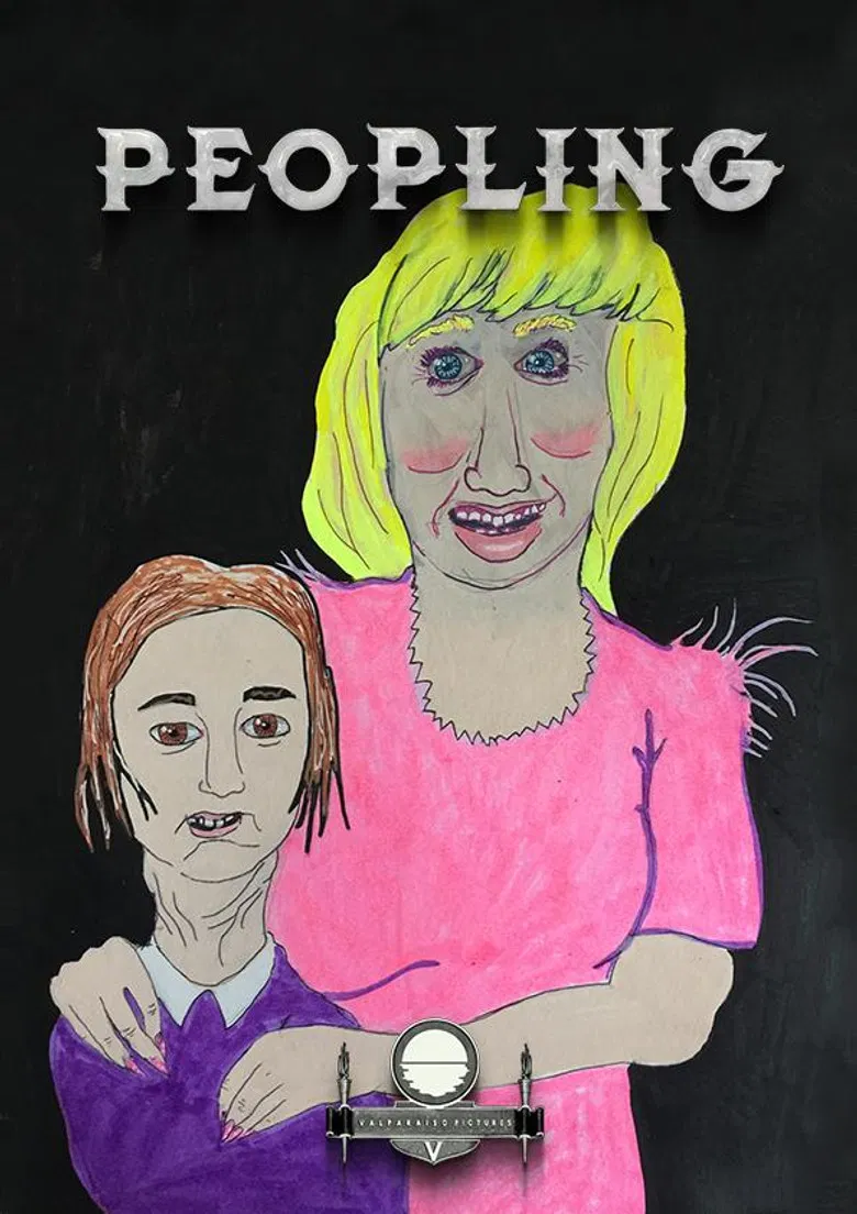 Peopling poster background