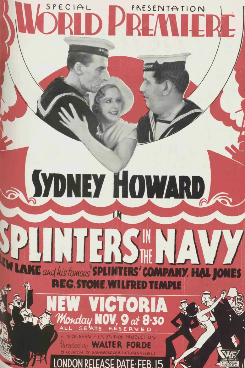 Splinters in the Navy poster background
