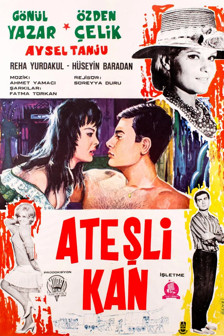 Ateşli Kan poster background