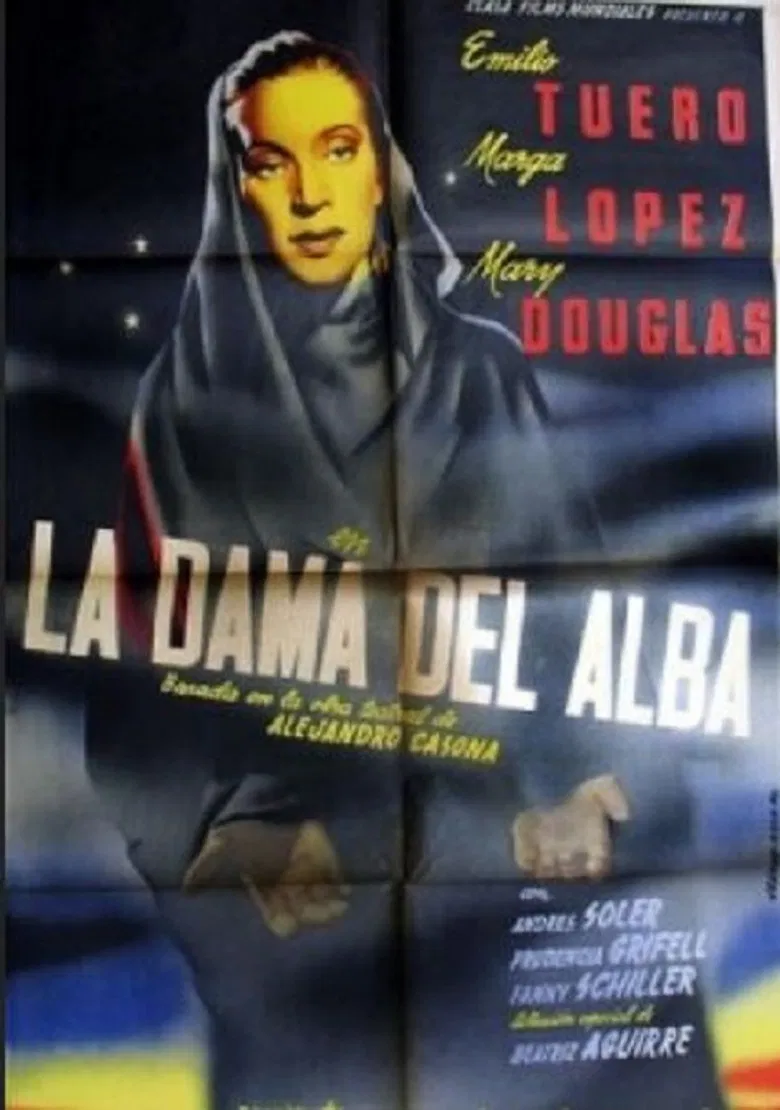 La dama del alba poster background
