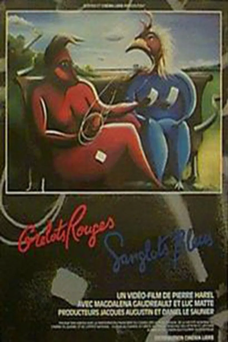 Grelots rouges, sanglots bleus poster background