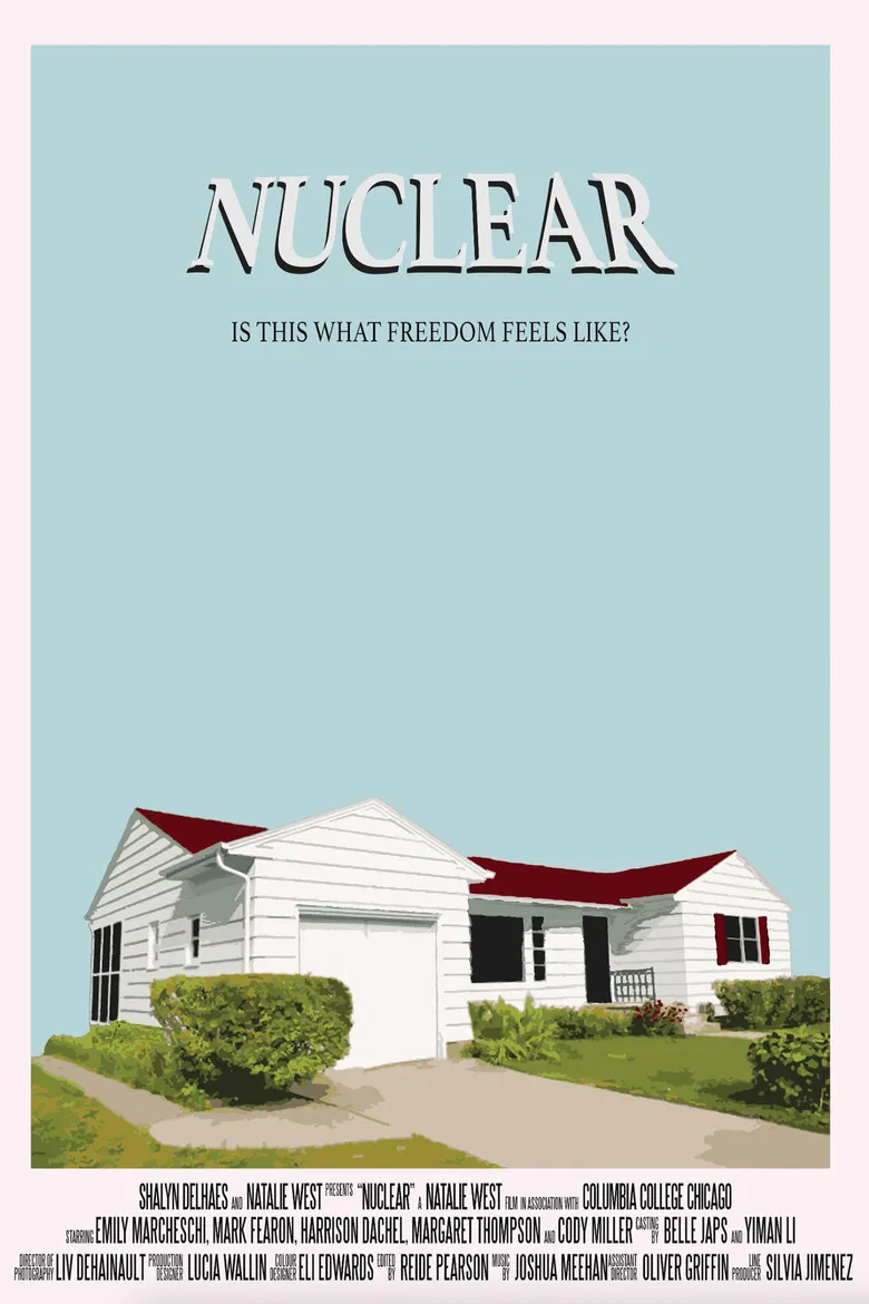 Nuclear poster background