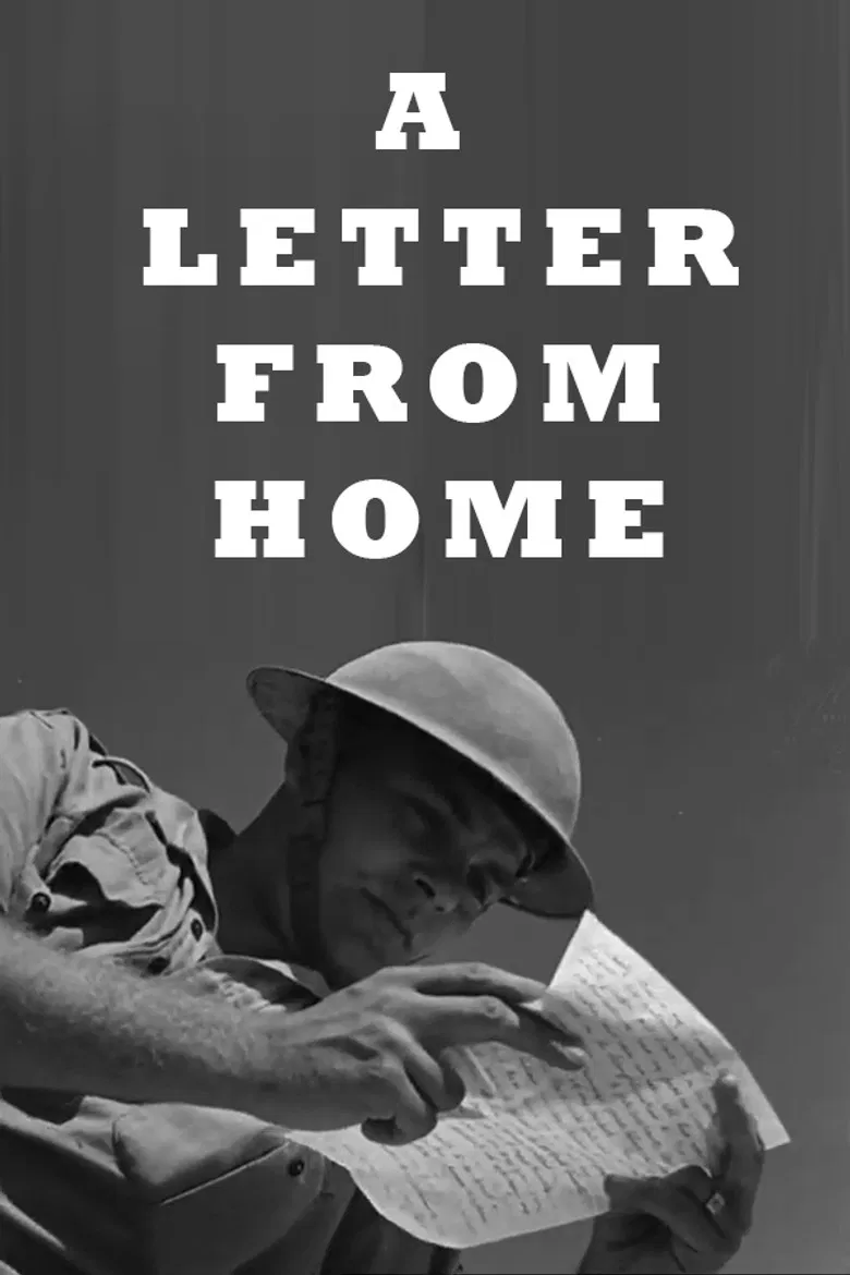 Letter from Home poster background