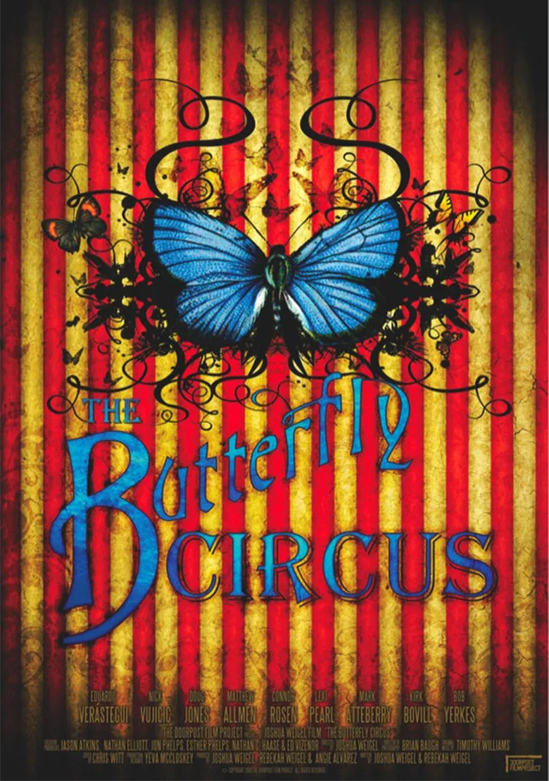 The Butterfly Circus poster background