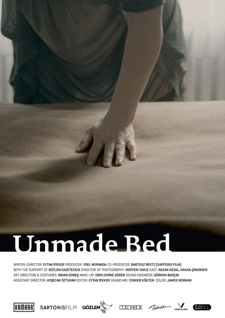 Unmade Bed poster background