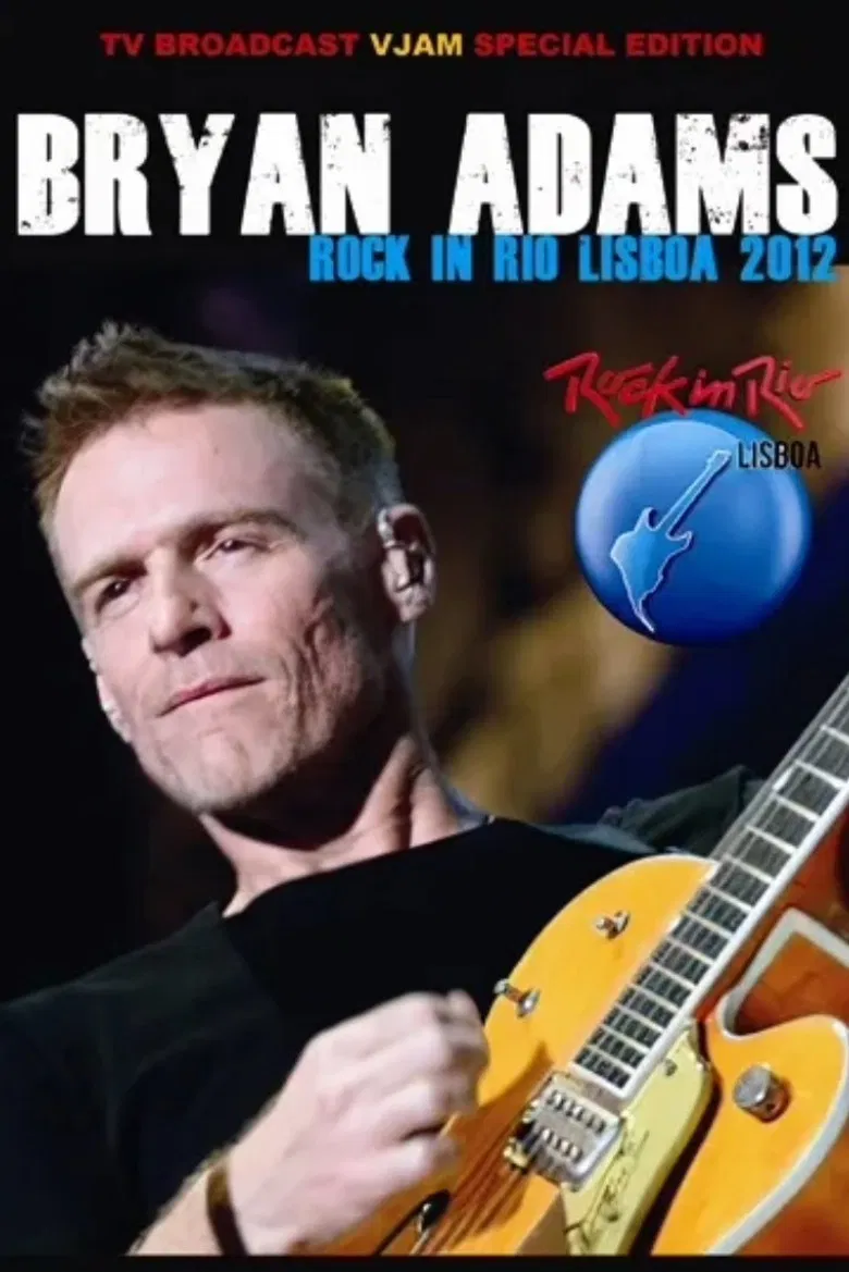 Bryan Adams: Rock In Rio, Lisboa poster background