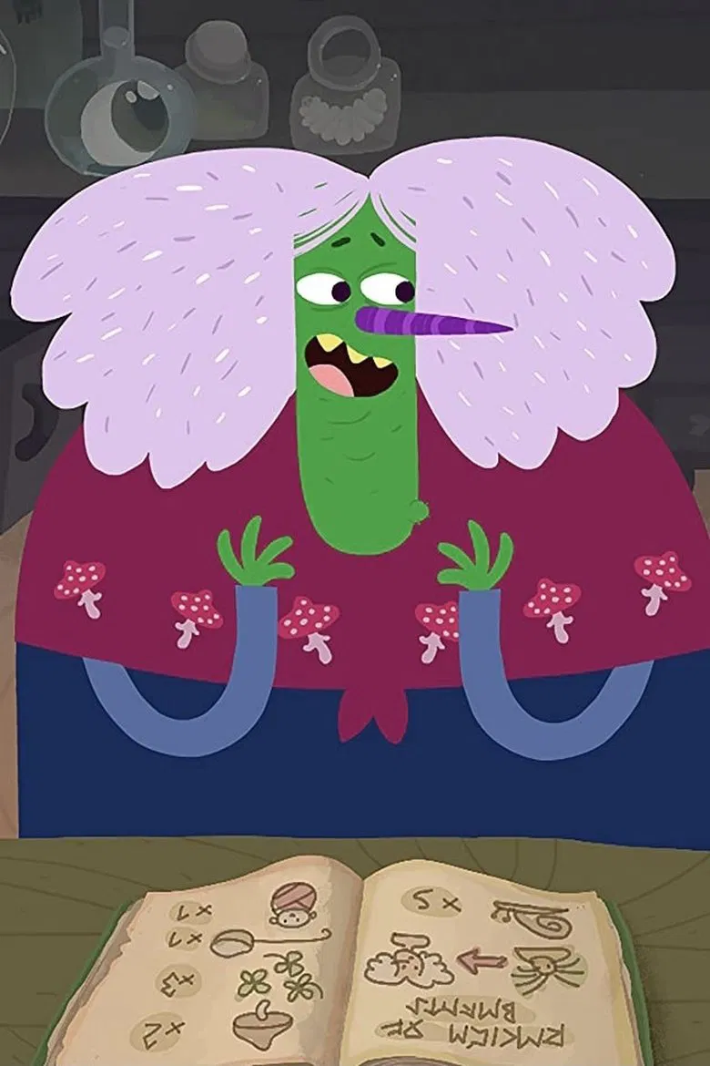 The Witch & The Baby poster background