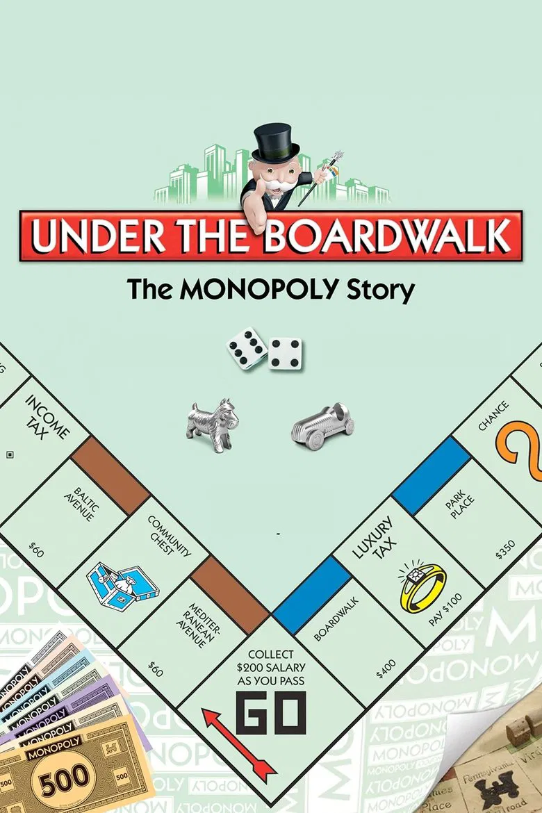 Under the Boardwalk: The Monopoly Story poster background