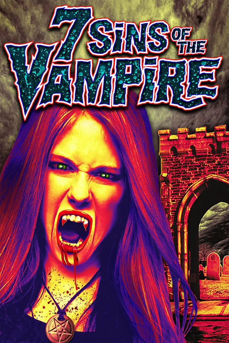 7 Sins Of The Vampire poster background