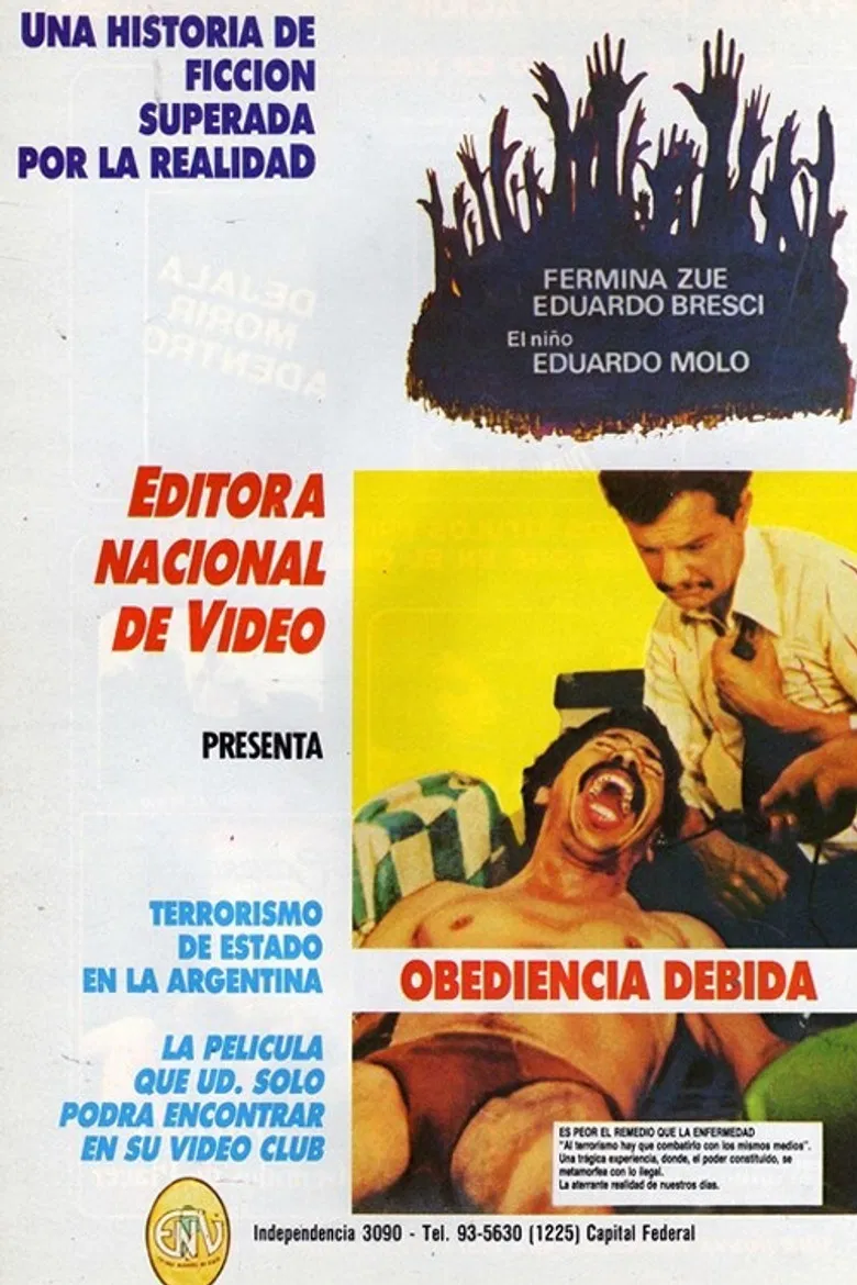 Obediencia Debida poster background