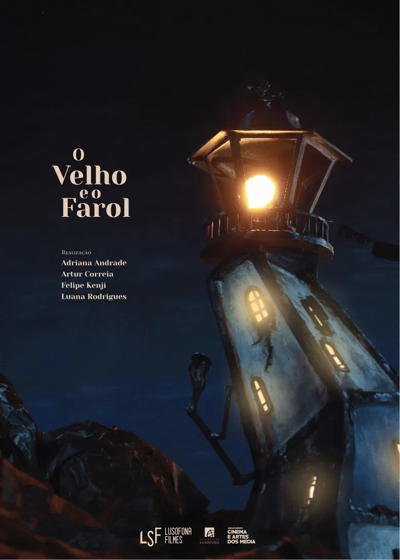 O Velho e o Farol poster background