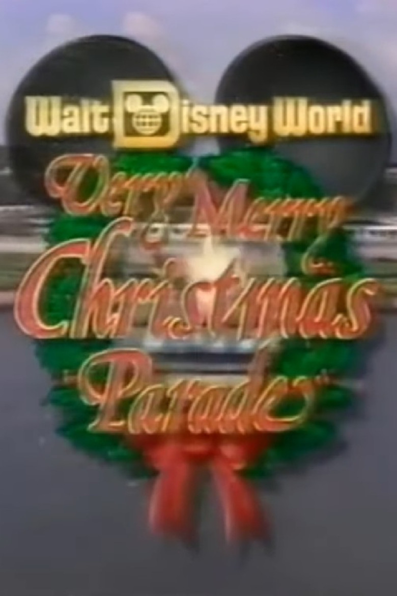 Walt Disney World Very Merry Christmas Parade poster background