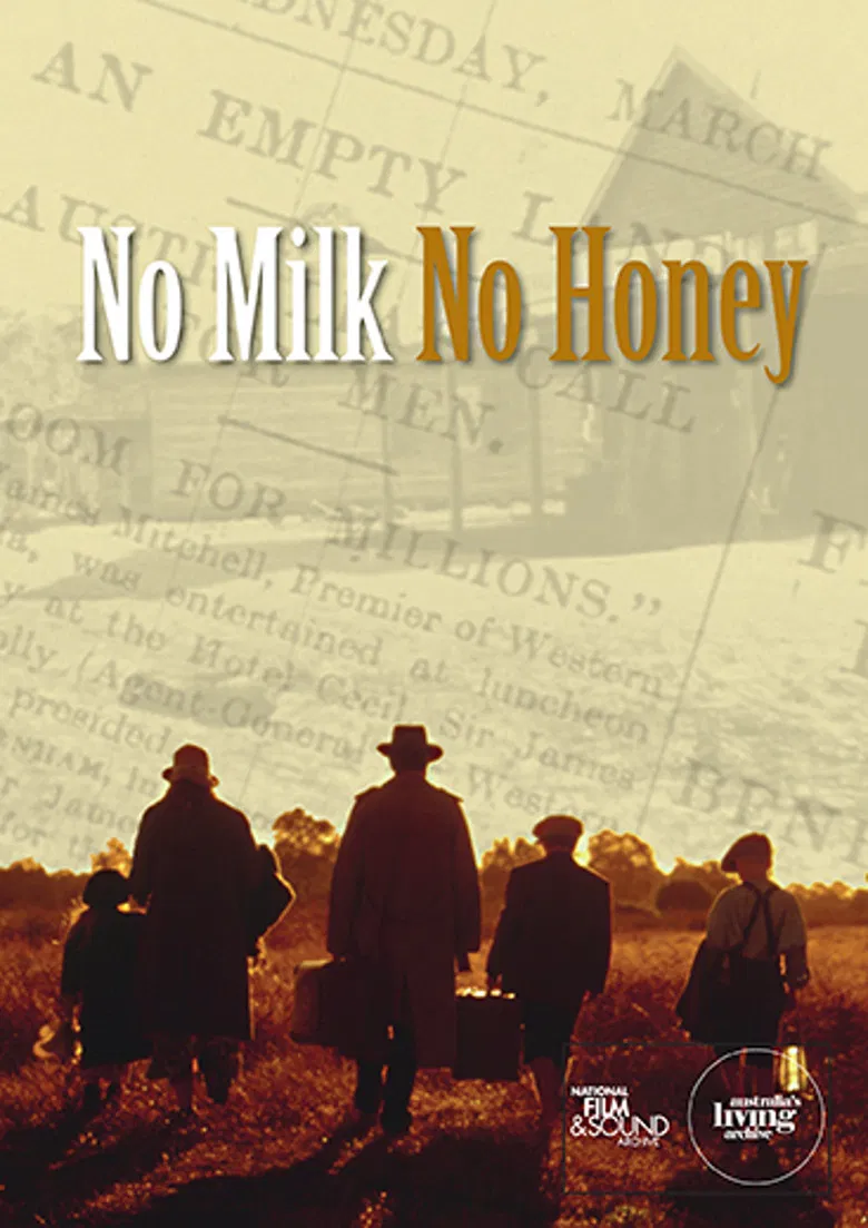 No Milk No Honey poster background