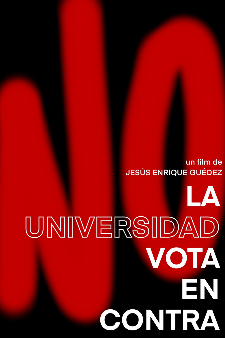 La universidad vota en contra poster background