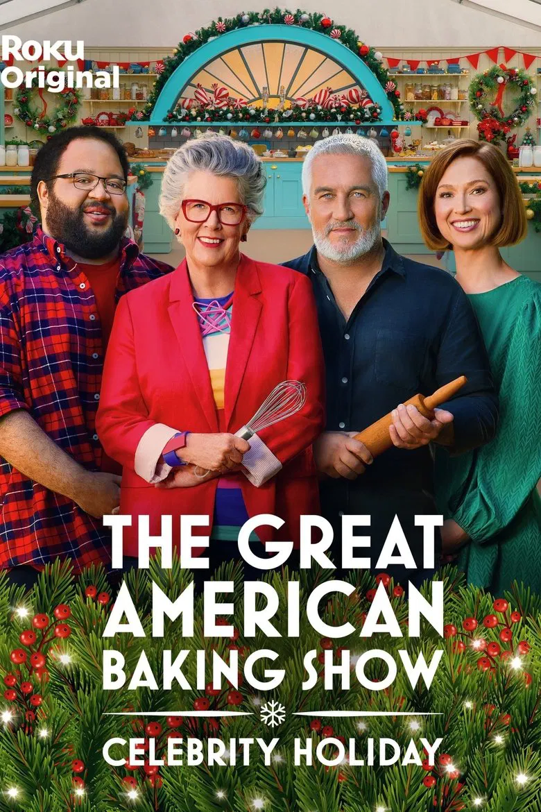 The Great American Baking Show: Celebrity Holiday poster background