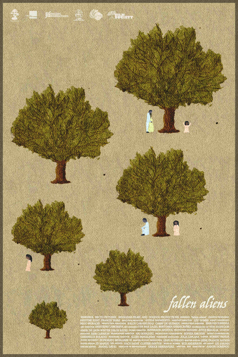 Fallen Aliens poster background