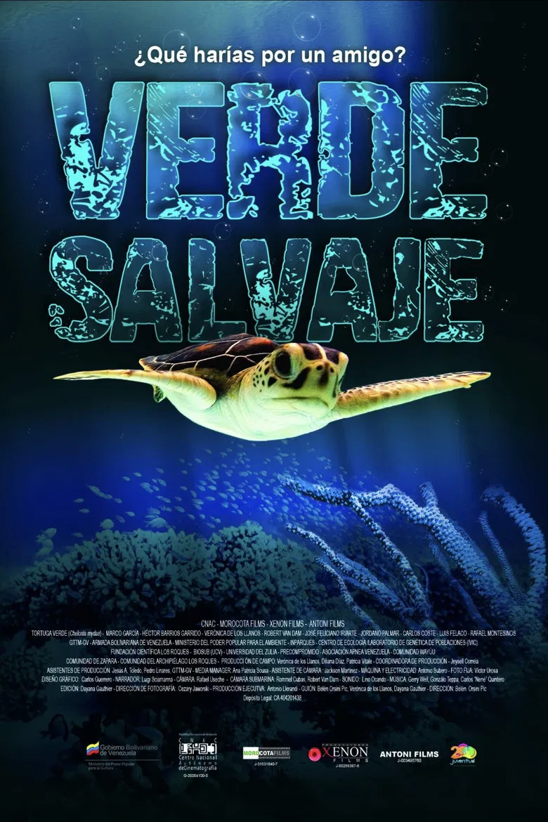 Verde Salvaje poster background