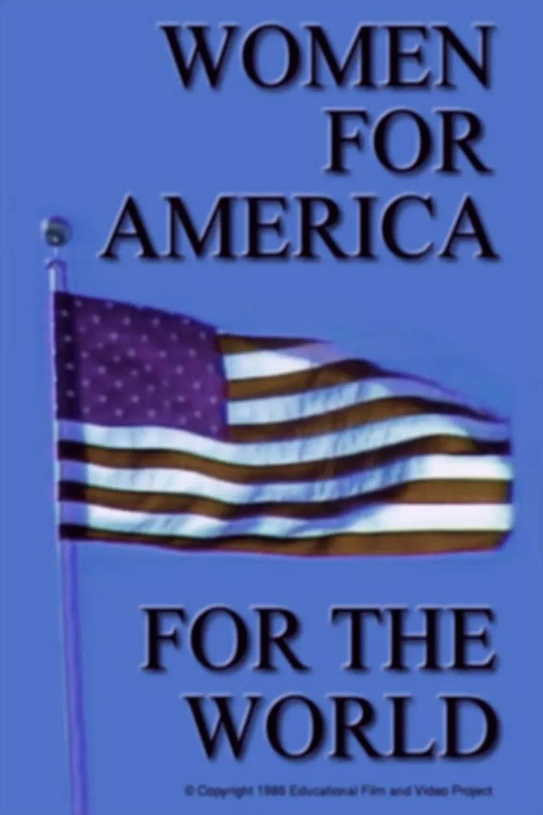 Women - For America, For the World poster background