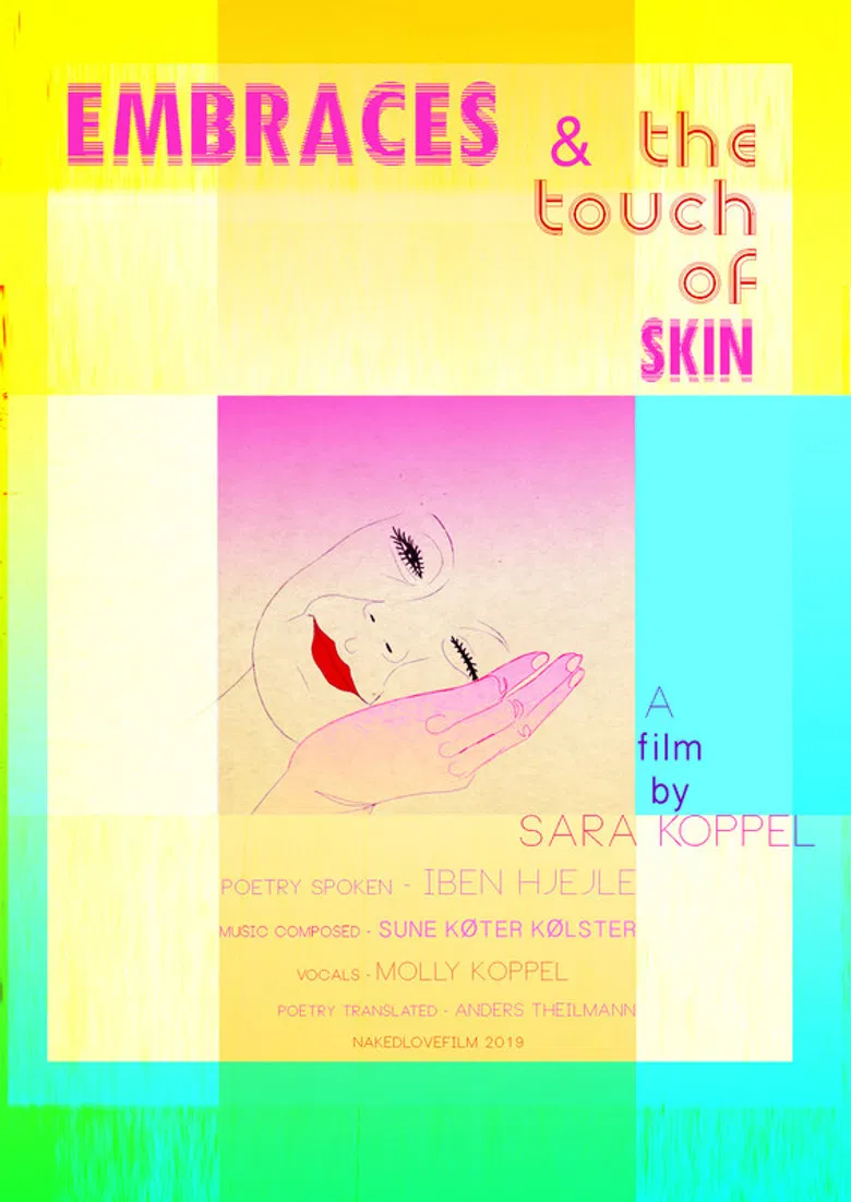 Embraces & the Touch of Skin poster background