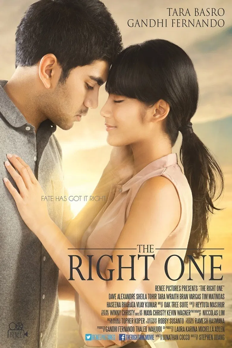 The Right One poster background