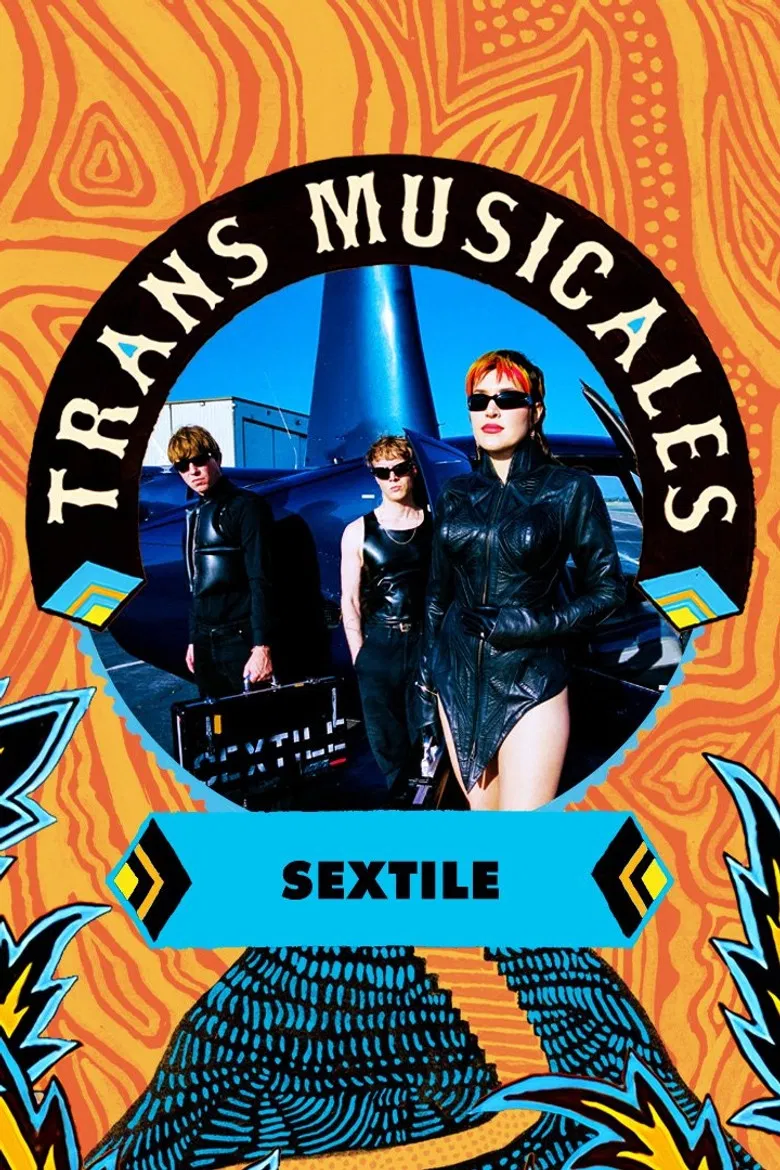 Sextile en concert aux Trans Musicales de Rennes 2023 poster background