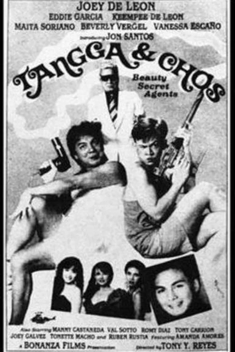 Tangga and Chos: Beauty Secret Agents poster background