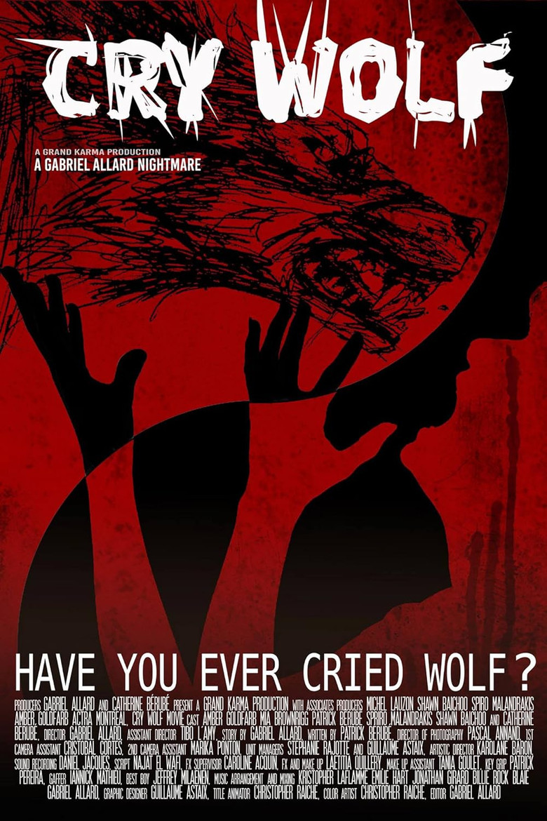 Cry Wolf poster background