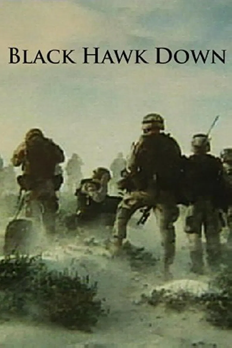 Black Hawk Down poster background