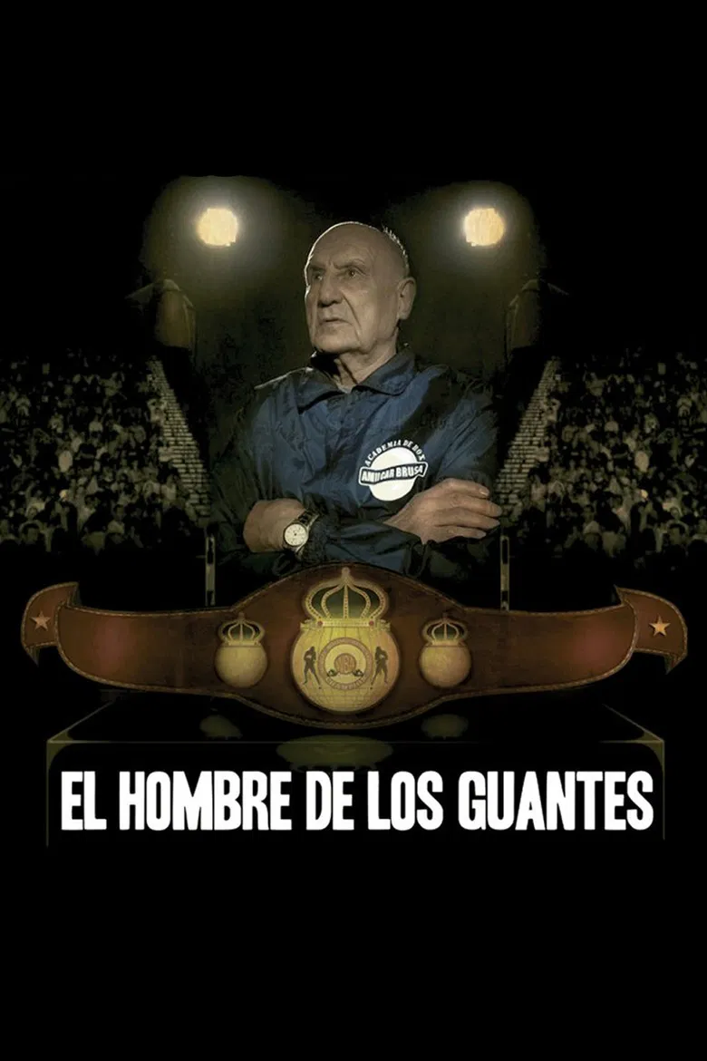 El hombre de los guantes poster background