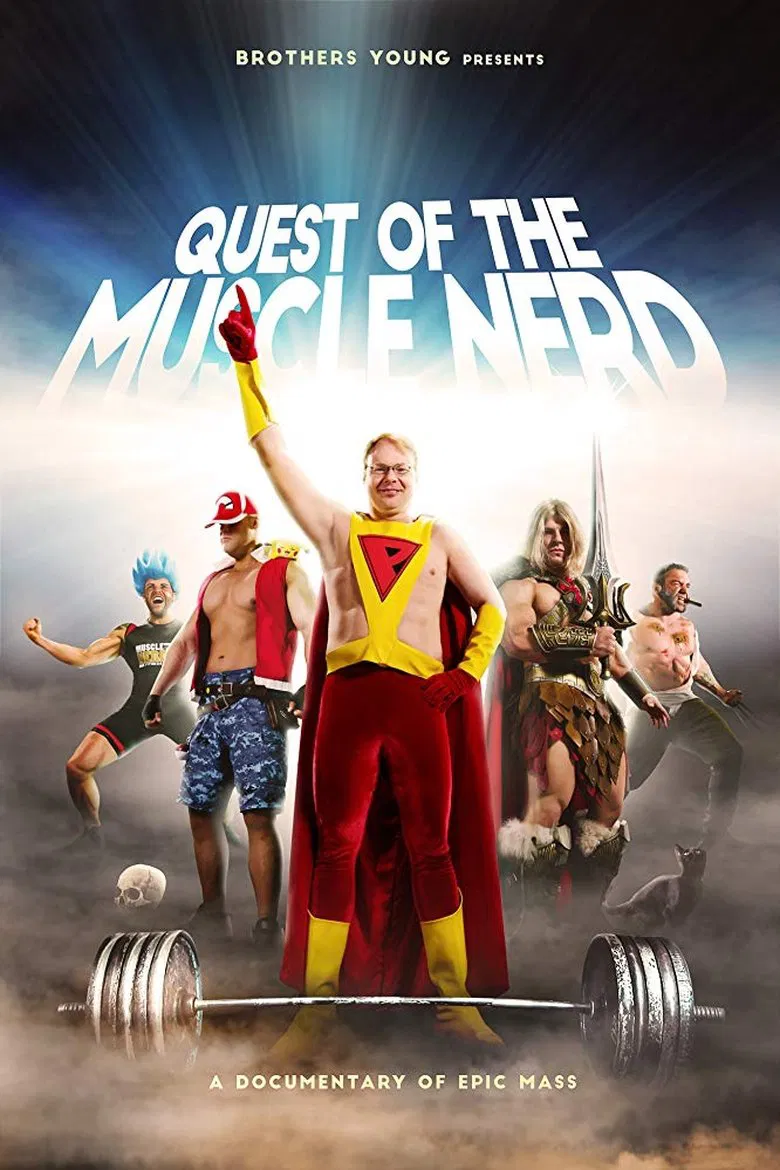 Quest of the Muscle Nerd poster background