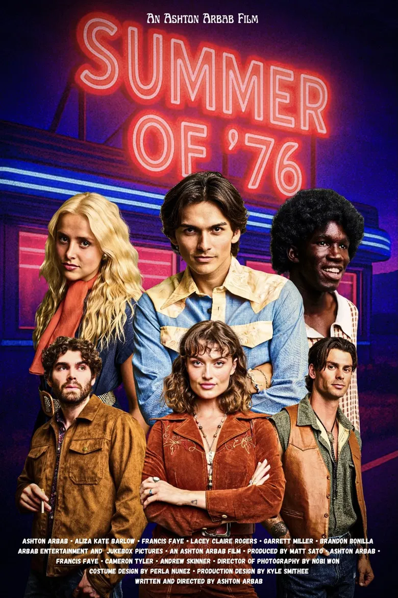 Summer of ‘76 poster background