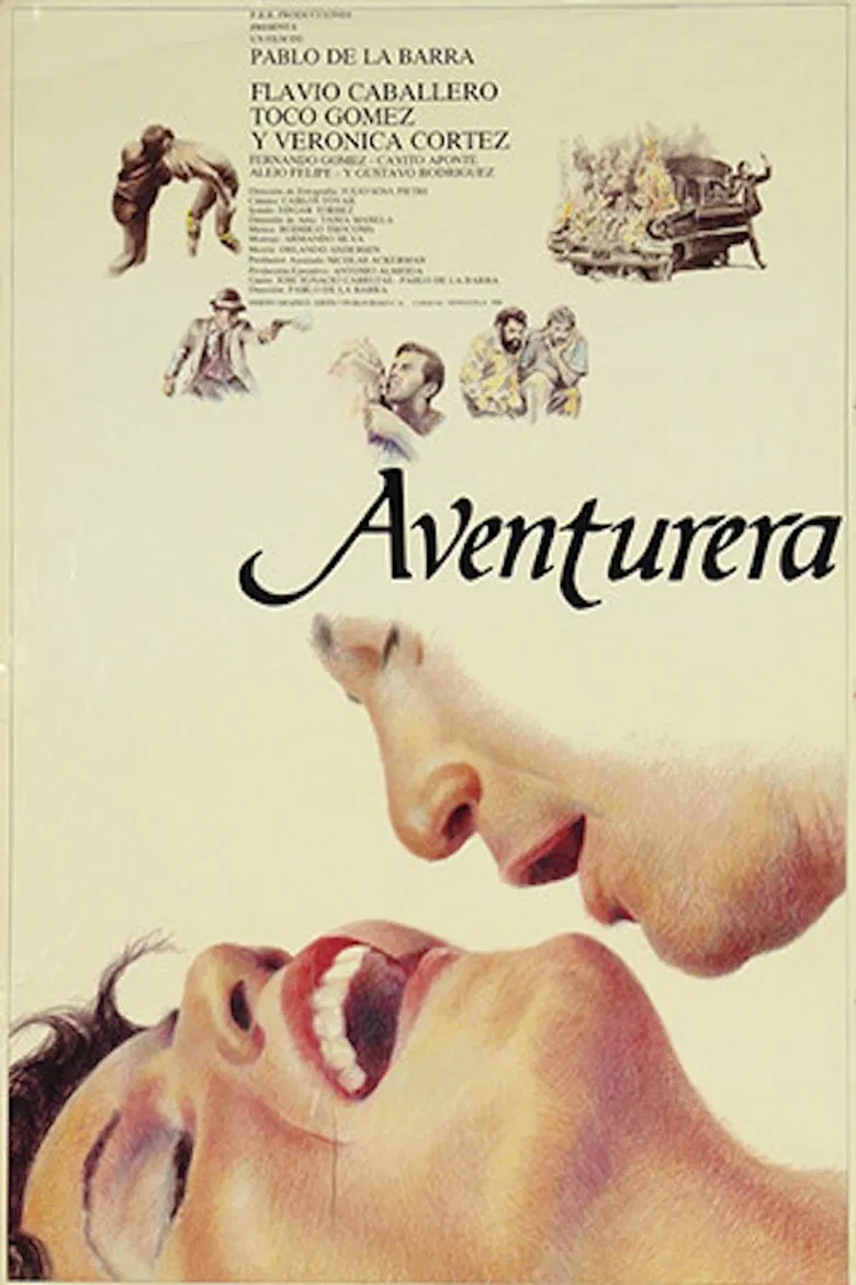 Aventurera poster background