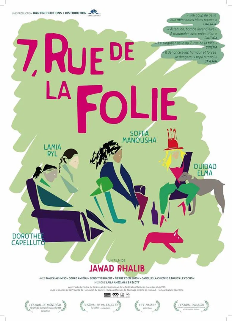7, rue de la Folie poster background