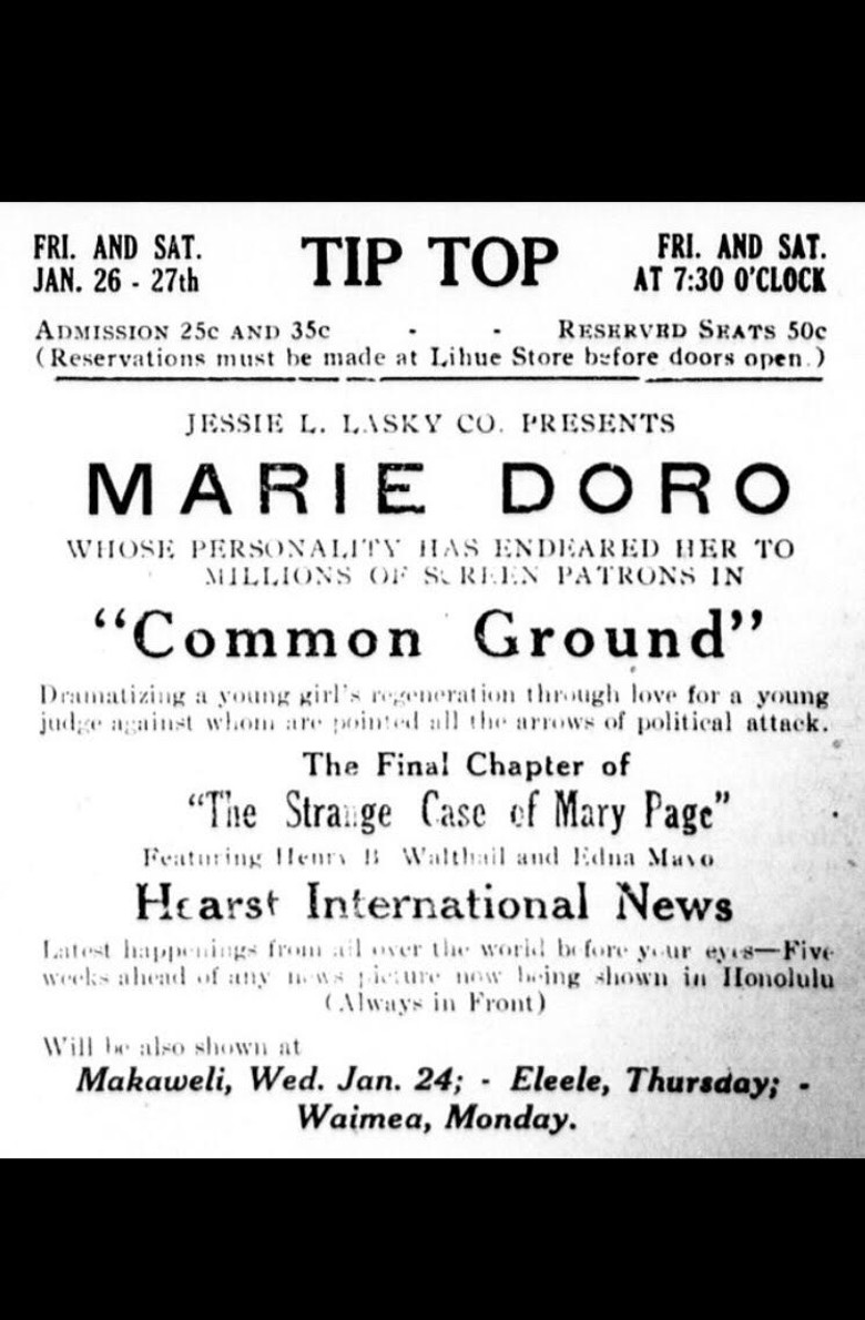 Common Ground poster background