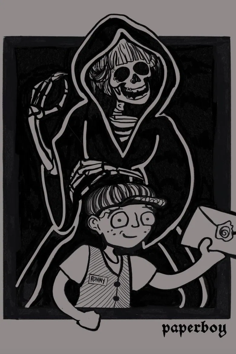 Paperboy poster background