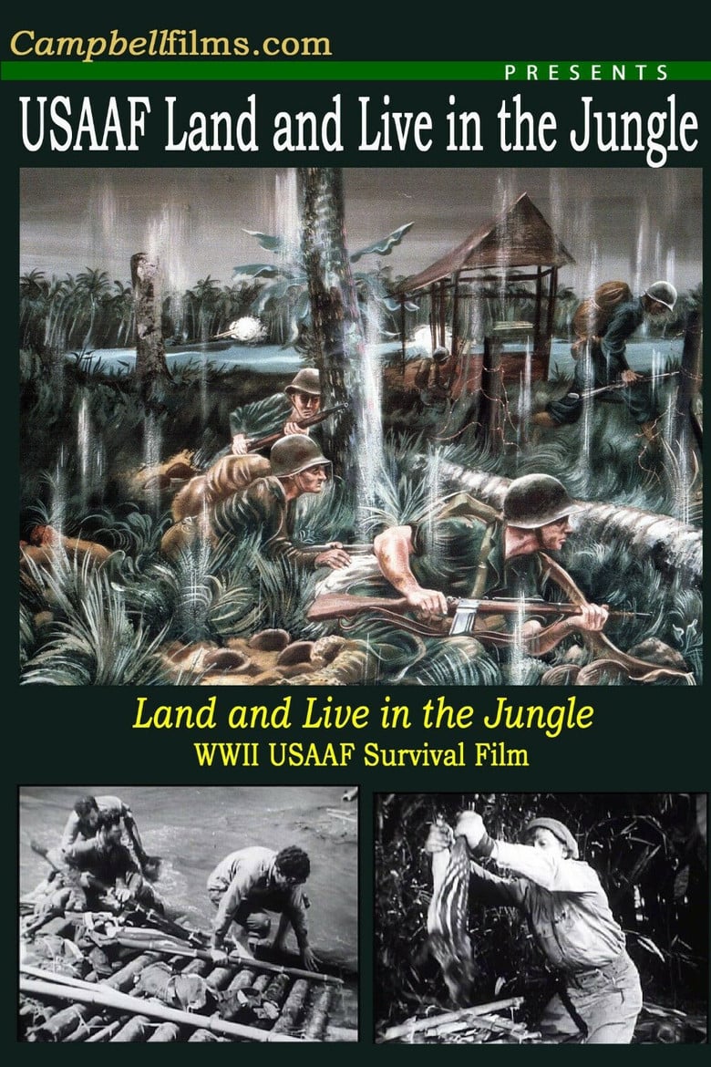 Land and Live in the Jungle poster background