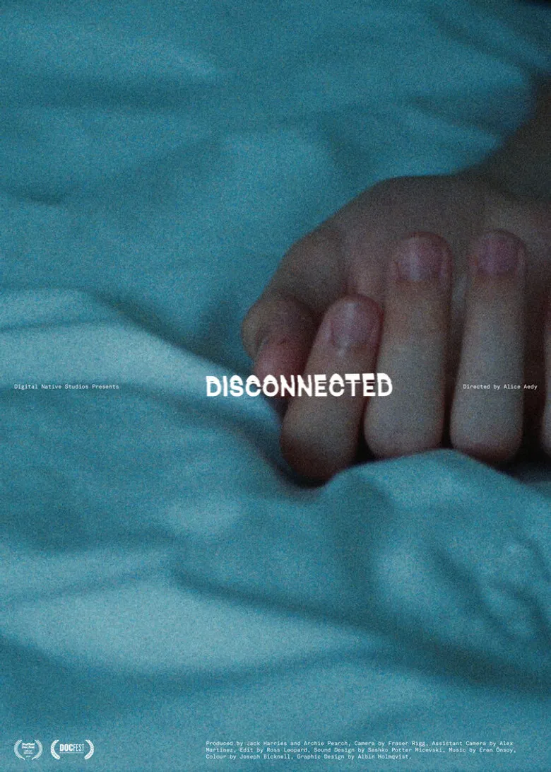 Disconnected poster background