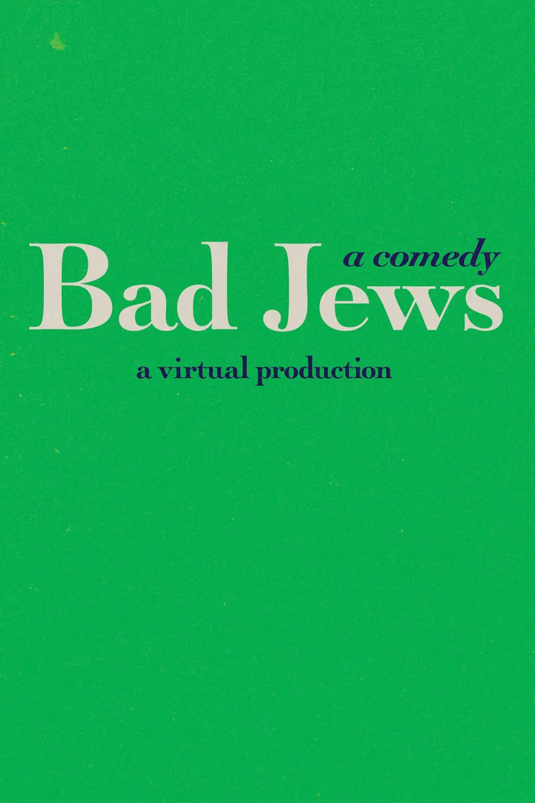 Bad Jews poster background