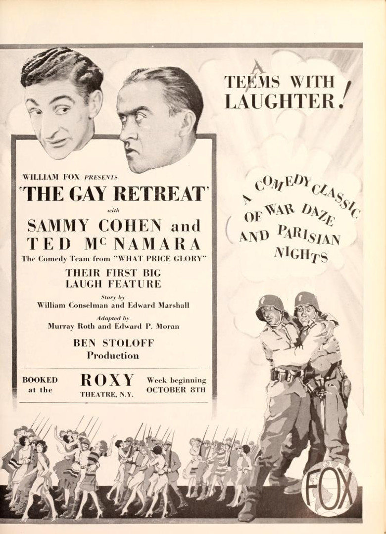 The Gay Retreat poster background