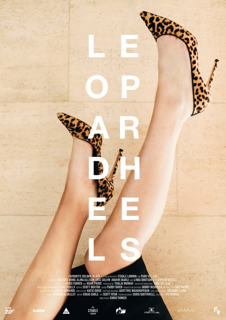 Leopard Heels poster background