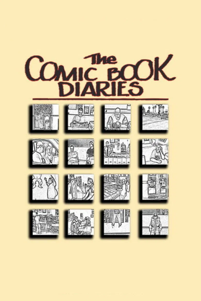 C.B.D.: The Comic Book Diaries poster background