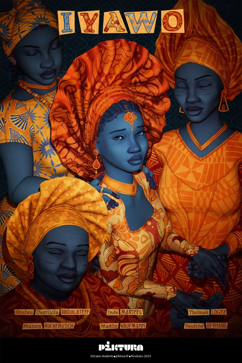 Iyawo poster background