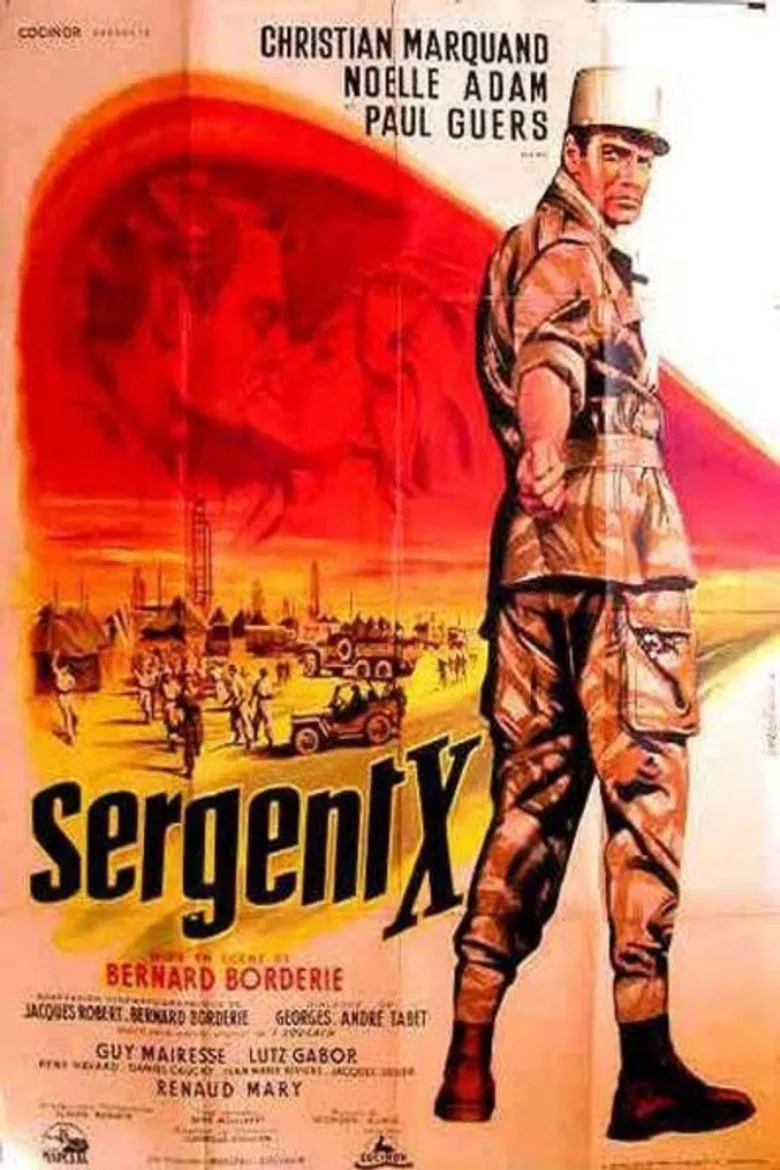 Sergeant X of the Foreign Legion poster background