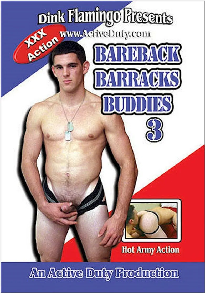 Bareback Barracks Buddies 3 poster background