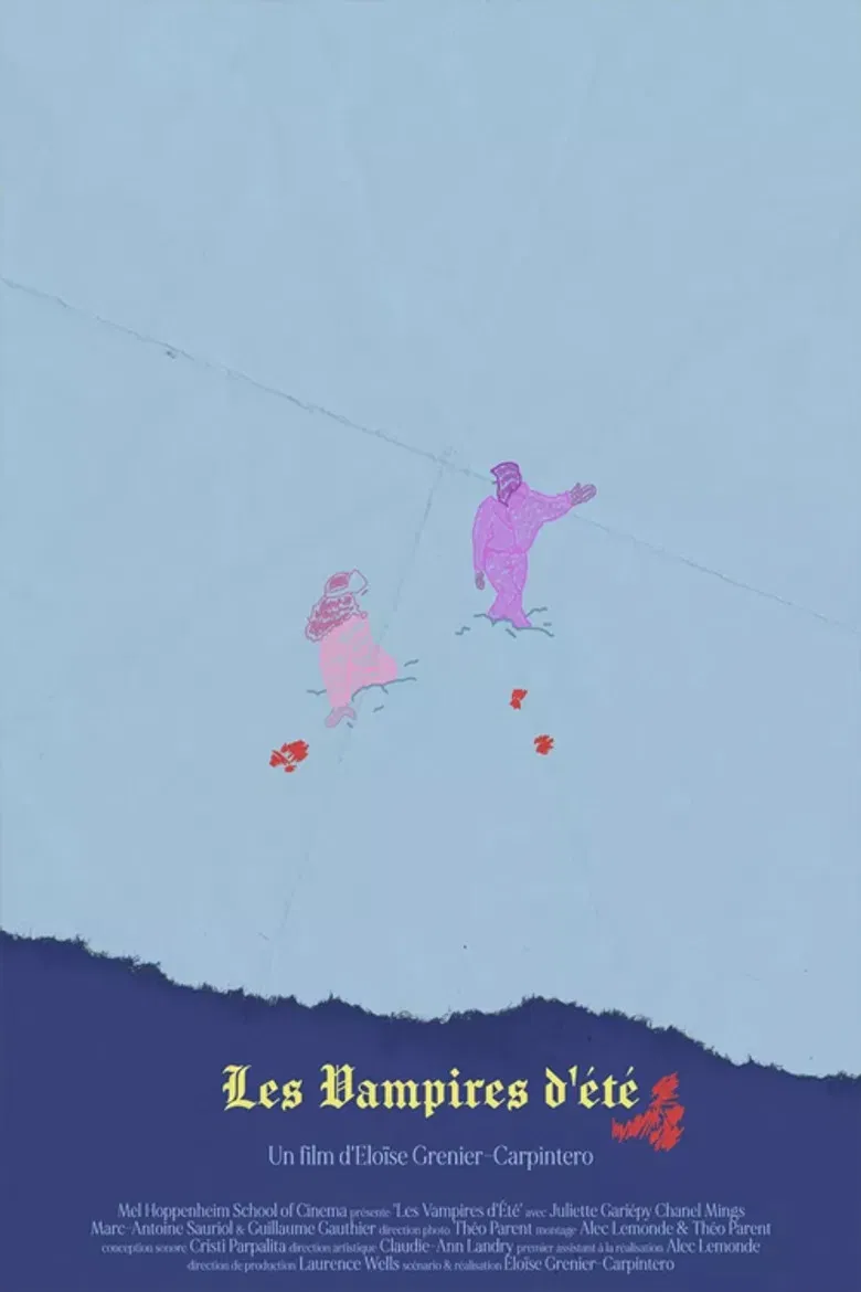 Summer Vampires poster background