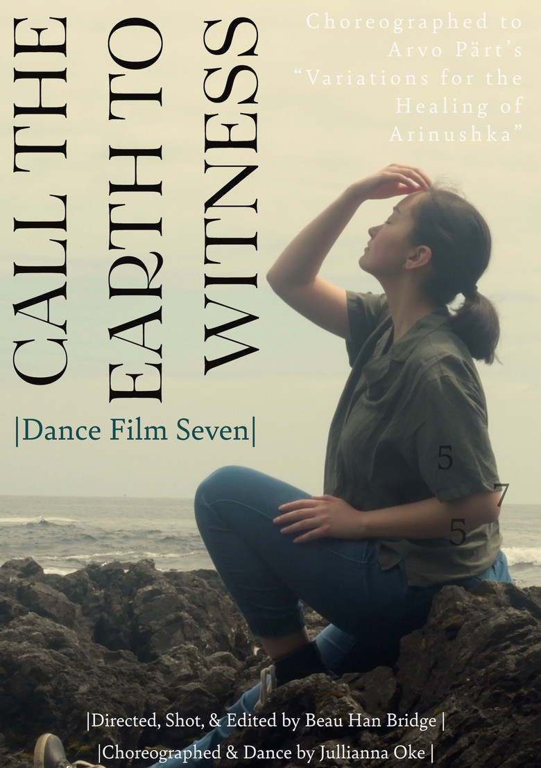 Call the Earth to Witness - Dance Film Seven poster background