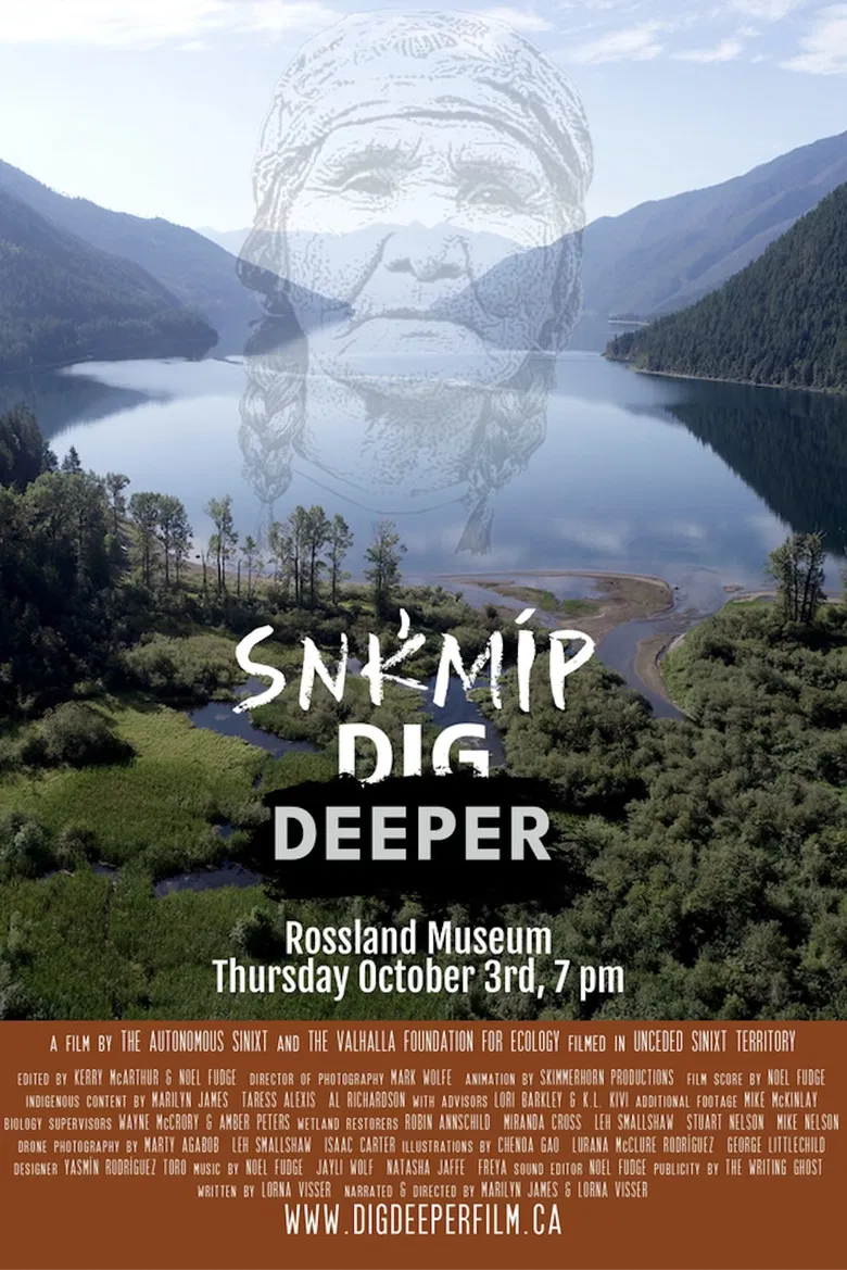 Snkmíp Dig Deeper poster background