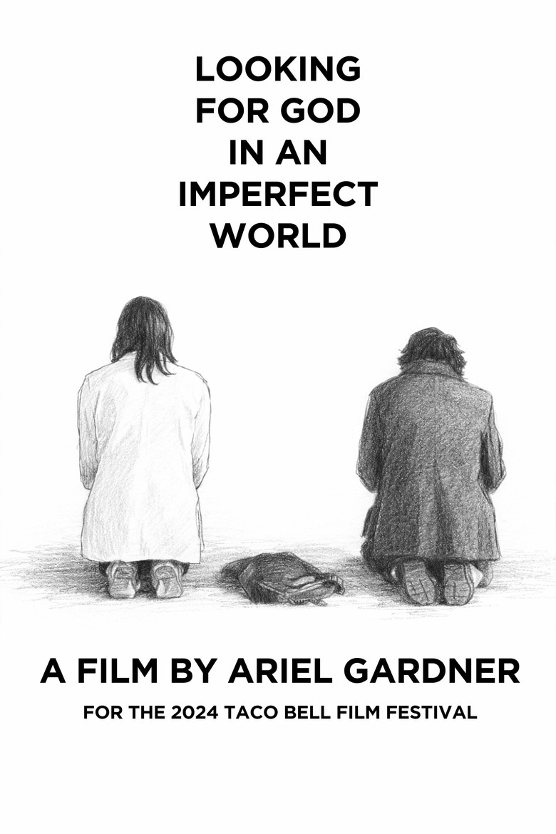 Looking For God In An Imperfect World poster background