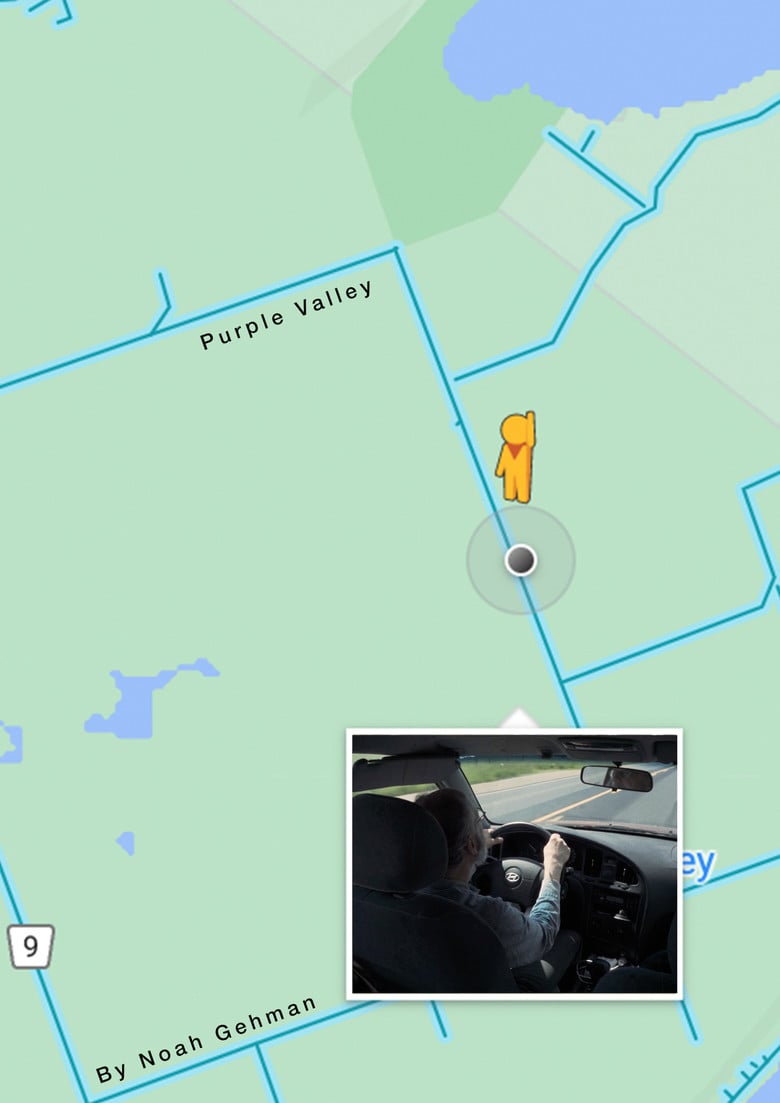 Purple Valley poster background