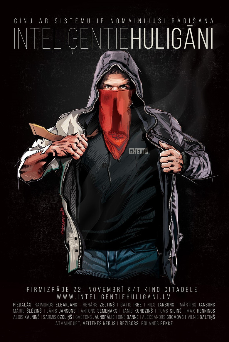 Intelligent Hooligans poster background